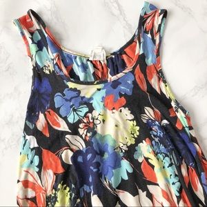 Anthropologie Small Sharkbite Hem Tank